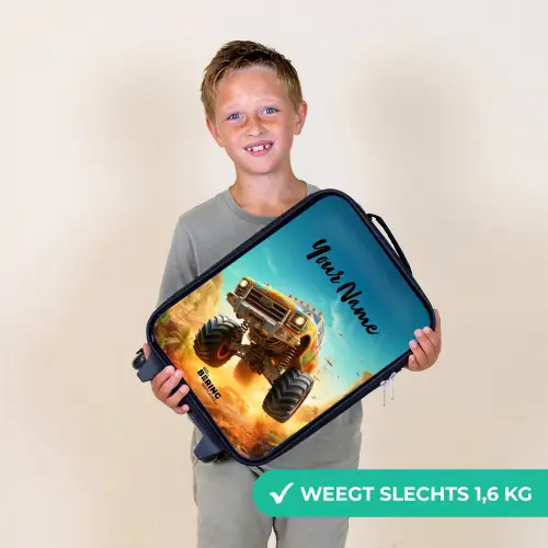 Zandsloper Kinderkoffer - Zwart klein -sfeer4_NL