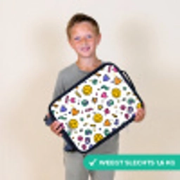 Smiley - Hartje - Ster Kinderkoffer - Zwart klein -sfeer4_NL