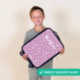Sterrenstof Kinderkoffer - Zwart klein -sfeer4_NL