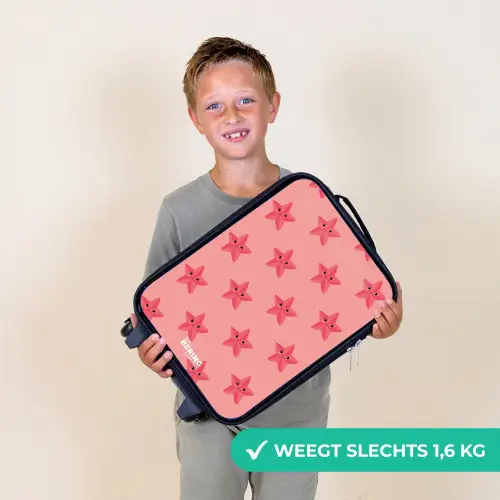 Zeester zandstorm Kinderkoffer - Zwart klein -sfeer4_NL
