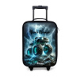 Thunder Wheels Kinderkoffer - Zwart klein -3d