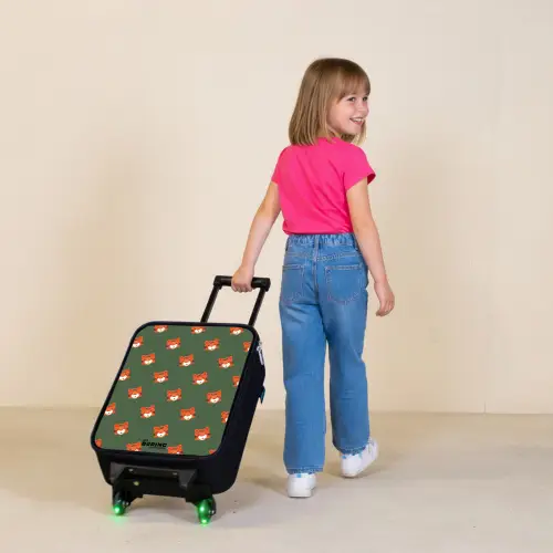 Tijger turbulentie Kinderkoffer - Zwart klein -sfeer1