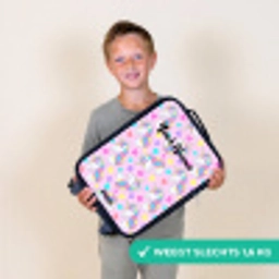 Eenhoorn euforie Kinderkoffer - Zwart klein -sfeer4_NL