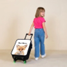 Vicky Vosje Kinderkoffer - Zwart klein -sfeer1