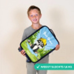 Wally werkbeer Kinderkoffer - Zwart klein -sfeer4_NL