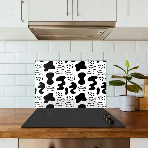 Abstact - Vormen - Asymmetrie keuken achterwand spatscherm klein 900 -sfeer2