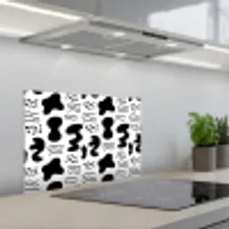 Abstact - Vormen - Asymmetrie keuken achterwand spatscherm klein 900 -3d_schuin