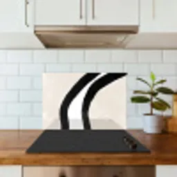Abstract - Lijn - Design - Pastel keuken achterwand spatscherm klein -sfeer2