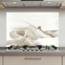 Abstract - Moderne kunst - Beige keuken achterwand spatscherm klein -3d_website