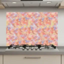 Abstract - Multi - Kleur - Verf keuken achterwand spatscherm klein 900 -3d_website