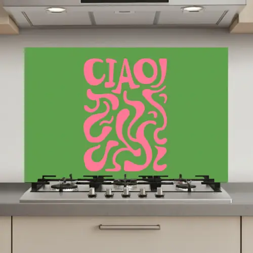 Abstract - Roze - Ciao - Vormen keuken achterwand spatscherm klein -3d_website