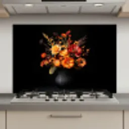 Herfst - Boeket - Oranje keuken achterwand spatscherm klein -3d_website
