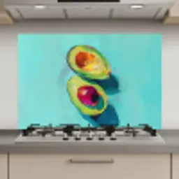 Avocado - Groen - Pit - Schaduw keuken achterwand spatscherm klein -3d_website