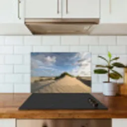 Strand - Zand - Nederland keuken achterwand spatscherm klein -sfeer2