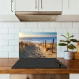 Strand - Zee - Nederland - Duinen - Zon keuken achterwand spatscherm klein -sfeer2