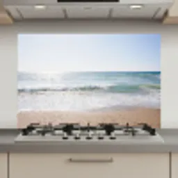 Strand - Water - Turquoise keuken achterwand spatscherm klein -3d_website
