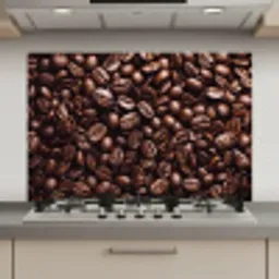 Bonen - Close-up - Donkerbruin keuken achterwand spatscherm klein -3d_website
