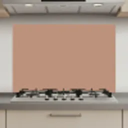 Beige - Kleur - Roze keuken achterwand spatscherm klein 900 -3d_website