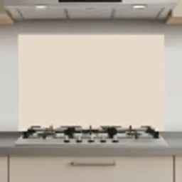 Beige - Effen kleur keuken achterwand spatscherm klein 900 -3d_website