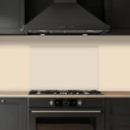 Beige - Effen kleur keuken achterwand spatscherm klein 900 -sfeer1