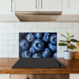 Bessen - Blauw - Fruit keuken achterwand spatscherm klein -sfeer2