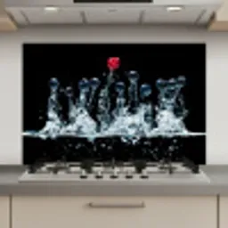 Bessen - Water - Zwart - Fruit - Framboos keuken achterwand spatscherm klein -3d_website