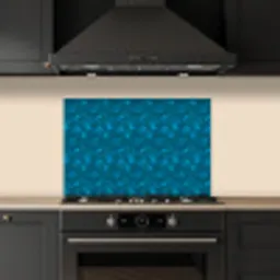 Vogels - Blauw -  Levendig keuken achterwand spatscherm klein 900 -sfeer1