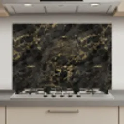 Zwart - Marmer - Goud - Nerf keuken achterwand spatscherm klein 900 -3d_website