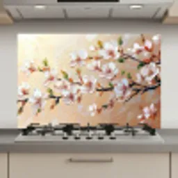 Bloesemtakken - Schilderachtig - Roze keuken achterwand spatscherm klein -3d_website