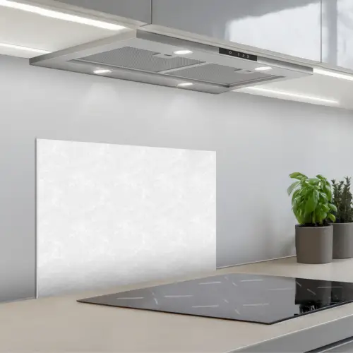 Bloesem - Wit - Patroon keuken achterwand spatscherm klein 900 -3d_schuin