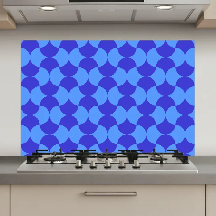 Blauw - Maanvlakken - Patroon keuken achterwand spatscherm klein 900 -3d_website