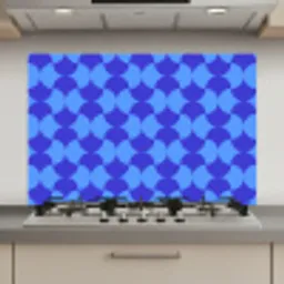 Blauw - Maanvlakken - Patroon keuken achterwand spatscherm klein 900 -3d_website