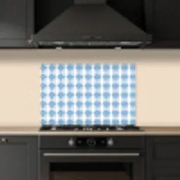 Zee - Sfeer - Blauw - Wit keuken achterwand spatscherm klein 900 -sfeer1