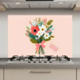 Boeket - Strikje - Kaartje - Quote keuken achterwand spatscherm klein -3d_website
