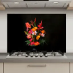 Boeket - Bloemen - Exotisch keuken achterwand spatscherm klein -3d_website