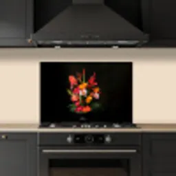Boeket - Bloemen - Exotisch keuken achterwand spatscherm klein -sfeer1