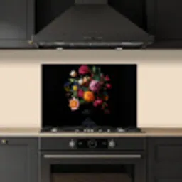 Boeket - Romantisch - Kleurrijk keuken achterwand spatscherm klein -sfeer1