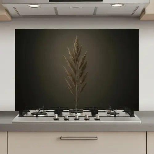 Tak - Pluimgras - Donkerbruin keuken achterwand spatscherm klein -3d_website
