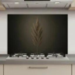 Tak - Pluimgras - Donkerbruin keuken achterwand spatscherm klein -3d_website
