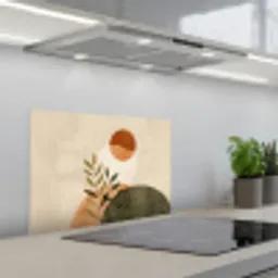 Takken - Vormen - Abstract keuken achterwand spatscherm klein -3d_schuin