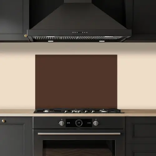 Bruin - Donker - Kleuren keuken achterwand spatscherm klein 900 -sfeer1