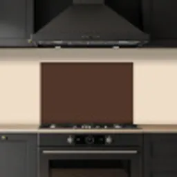 Bruin - Donker - Kleuren keuken achterwand spatscherm klein 900 -sfeer1