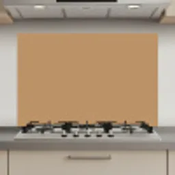 Bruin - Effen print keuken achterwand spatscherm klein 900 -3d_website