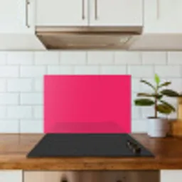 Karmijn - Kleuren - Palet - Roze keuken achterwand spatscherm klein 900 -sfeer2