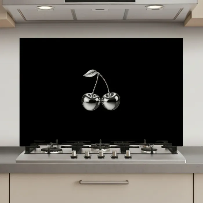 Kers - Luxueus - Metallic keuken achterwand spatscherm klein -3d_website