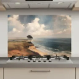 Klif - Zee - Boom keuken achterwand spatscherm klein -3d_website