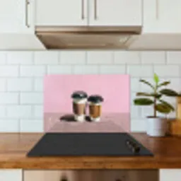 Koffiebekers - Deksel - Verf - Textuur keuken achterwand spatscherm klein -sfeer2