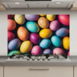 Kleurrijk - Paaseitjes - Spetters keuken achterwand spatscherm klein -3d_website