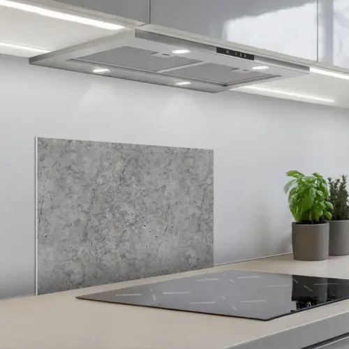 Beton - Antiek - Patronen keuken achterwand spatscherm klein 900 -3d_schuin