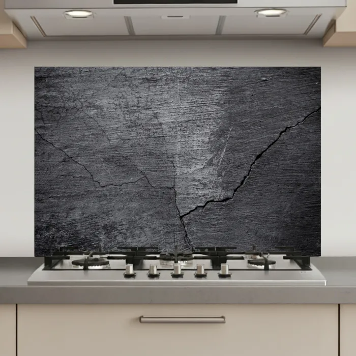 Beton - Zwart - Scheur keuken achterwand spatscherm klein -3d_website